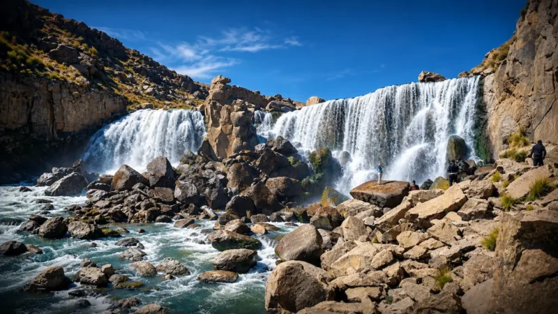 Catarata de Pillones y Bosque de Piedras de Puruña